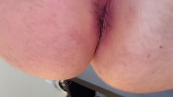 Preview 4 of Bffs Maria - Horny CD sissy toying her big ass with a nice 8 inches dildo