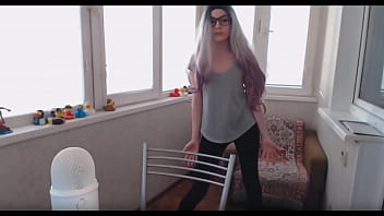 Preview 4 of Old Men Norway - Jerk Off Challenge with Streamer Olyasha 1080p (Metronome) Оляша
