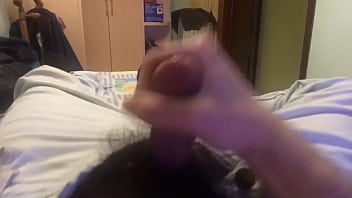 Preview 4 of Lesbians Rub Until They Pee - guy jerking in socks