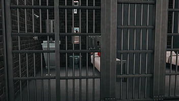Preview 1 of Katirna Xnxx - PERVERTED FUTANARI COP ARRANGED HARD ANAL SEX AND FACEFUCK FOR A SEXY PRISONER (SIMS   ANIME HENTAI   SFM)