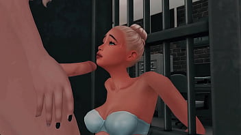 Preview 4 of Katirna Xnxx - PERVERTED FUTANARI COP ARRANGED HARD ANAL SEX AND FACEFUCK FOR A SEXY PRISONER (SIMS   ANIME HENTAI   SFM)