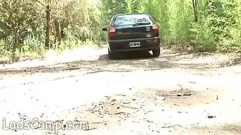 Preview 3 of Kala Burka - Lost twink riding up the dirt road
