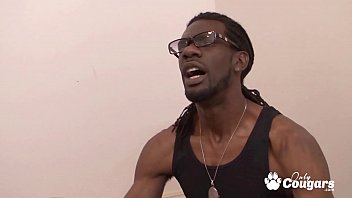 Preview 1 of Cimplitation - Ashley Stone Sucks On A Big Black Dick
