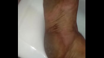 Preview 2 of Indian Raw Gay - Solo amateur  masturbation,  cumshot on dirty feet