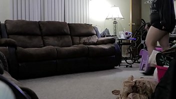 Preview 2 of Couple Mom Son - Chubby mom cleans house