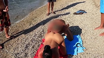Preview 4 of Bubble Booty Sex Video - CUM PARTY ON THE BEACH! MY ASSHOLE IS THERE FOR EVERYONE!