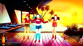 Preview 2 of Salopes Dechains - I LUH YA PAPI JUST DANCE 2015 FULL GAMEPLAY