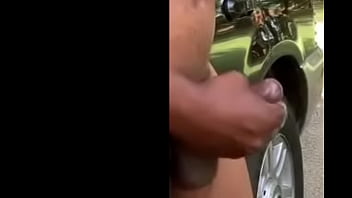 Preview 2 of Brettt Rossi - Jacking Off at the park