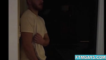 Preview 1 of Amateur Self Filmed Teen Lesbian - Both Grandpa Dale Savage and dad Joel Someone fuck FTM trans boy Luke Hudson in this screwed up family 3some!