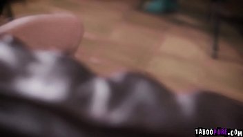 Preview 2 of Kitty Benks - Brunette teen Abigail Mac gets her pussy pounded so hard by two horny guys!