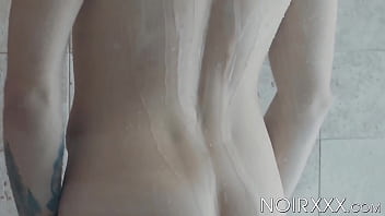 Preview 1 of Ymzl Kz - I used my horny feet to make hunk Aaron Trainers cock hard enough to fuck me