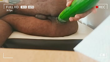 Preview 4 of Lost Games Strip - Anal cucumber