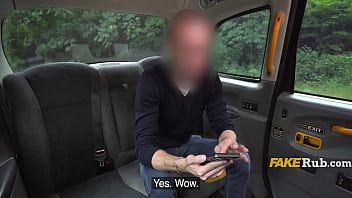 Preview 2 of Jessie Dubay - Petite Teen Forgot Her Phone &amp_ Came Back To Taxi Driver Wanking To Her Nudes