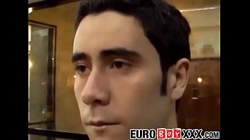 Preview 1 of Gay Jnrc - Uncut European tattoo artist fucking hard after blowjob