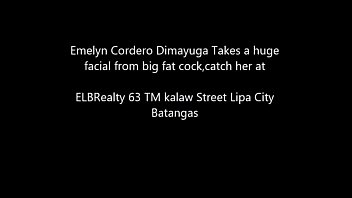 Preview 1 of Indian Sex Saree Anty - Emelyn Cordero dimayuga takes a huge facial