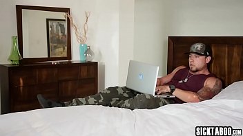 Preview 2 of Kiara Lee Aussie - Lonely babe with big ass seduced a perverted husband