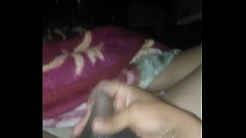 Preview 2 of Porny Com Vibo - Jacking off my 2 inch dick all night and day. Extremely horny!