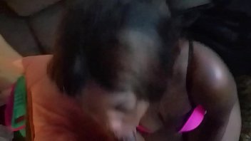 Preview 1 of Giral Virya Sex - Black girl sucks on a huge jamaican cock ***SUPER SEXY***