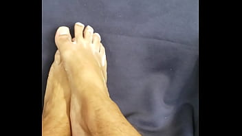 Preview 1 of Anal And Vaginal Bleaching - My feet n lotion tease