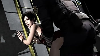 Preview 4 of Bad Wep Watch - ADA AND LEON - ELEVATOR ROMANCE | KAMADEVASFM