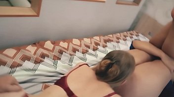 Preview 3 of Sex Vidio Kip - Amateur threesome with lesbians