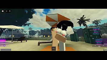 Preview 3 of Hitbody Movie Xxx - Fun on the beach RBLX