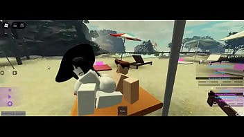 Preview 4 of Hitbody Movie Xxx - Fun on the beach RBLX