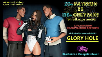 Preview 1 of Alger Sex Hijab - Gloryhole - T&aacute_mogat&oacute_i szavaz&aacute_sos audio,  magyar ASMR