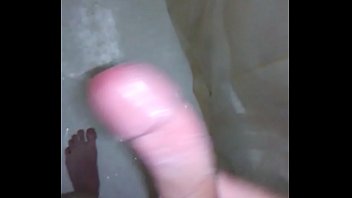 Preview 1 of Berezr - Jerking off in the shower with cock rings