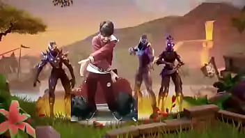 Preview 4 of Hit Lar - Minatinha dan&ccedil_ando fortnite ao som da multid&atilde_o