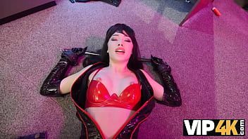 Preview 4 of Xxx Lube In Dc - VIP4K. Blonde and shy salesgirl Rika Fane turns out to be a brunette sex demon