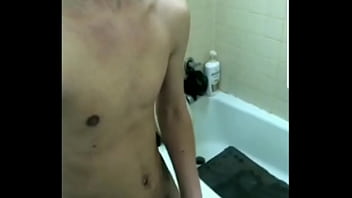 Preview 2 of Anal Bdsm Slave Spank - Sexy boy beating his meat