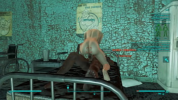 Preview 1 of Whait Garil - Fallout 4 Cait having fun Pt.1