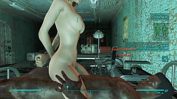 Preview 4 of Whait Garil - Fallout 4 Cait having fun Pt.1
