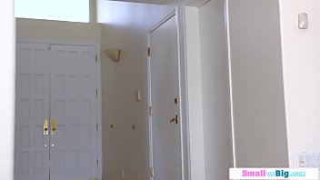 Preview 1 of Desi Indian Old Mother And Son - Cheerleader stepsis practice lift naked