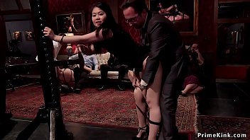 Preview 3 of Proun Viedo - Black dude fucks slaves at orgy party