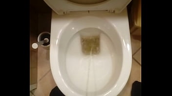 Preview 3 of Coc Cloe Up - Piss in toilet