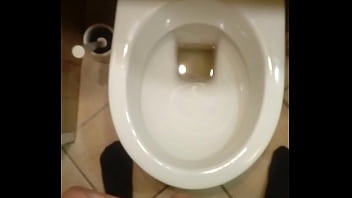 Preview 1 of Coc Cloe Up - Piss in toilet