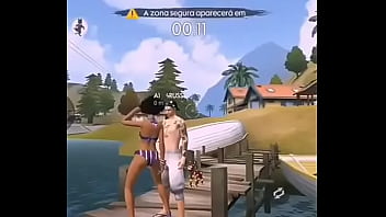 Preview 2 of Bhai Auntys - Sexo no Free fire com Morena