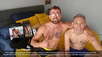 Preview 1 of Olya Indian Baby - Gay Couples Trying Out Bondage Sex Toys
