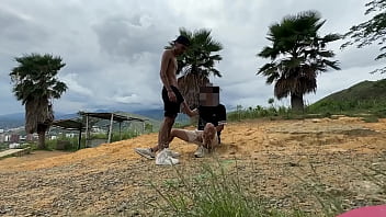 Preview 1 of Pena Jense - cruising with curious straight guy in the middle of nowhere