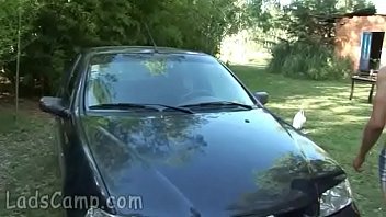 Preview 2 of Hastmeitun Video - Outdoor shagging with horny twinks