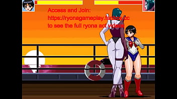 Preview 3 of Cap D Agde Bukkake - Hero having sex with a hot lady in Size fetish one x shota b2 new hentai game