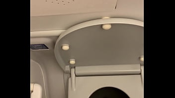 Preview 3 of Koxshskeg - pee to the toilet on the plane