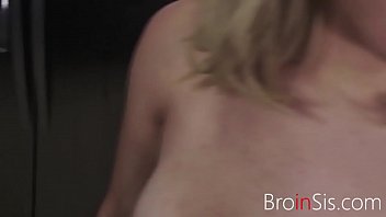 Preview 2 of Doctor Blackmail - Kitchen and Sister&#039_s Pussy