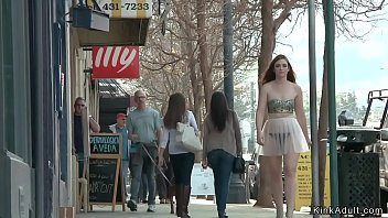 Preview 2 of Culotesxxx - Hot slave bound in public flower shop