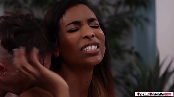 Preview 4 of Xxx Monkey Move Com - Ebony TS masseuse analed by her customer