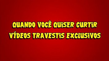 Preview 4 of India Dasixx - Renata D&aacute_vila transex loira recebendo dois boquetes