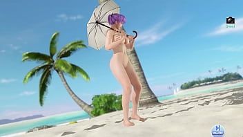 Preview 4 of Big Fate Gril - DOAX Venus Vacation Ayane Nude Mod All Gravure Panels 1-10 English
