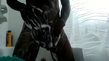Preview 1 of 3d Monster Hardcore - Shower Masturbation